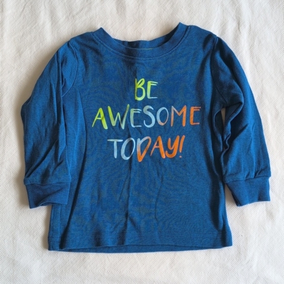 george blue splatter cotton pajamas matching set 6-12 months baby unisex - Picture 4 of 7